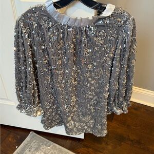 NWT THML Sequin Women's Top